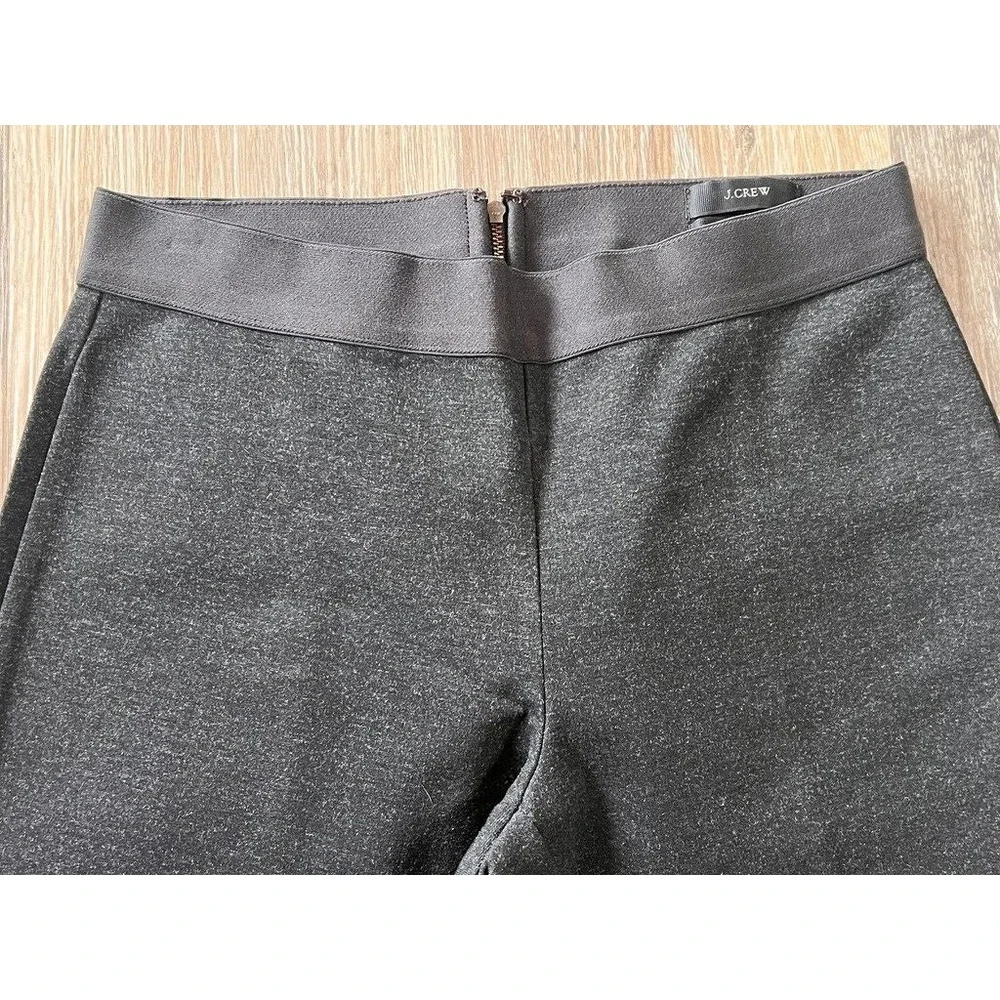 J‎ Crew Woman's Pixie Pants Structured Leggings 4S Charcoal Grey 26